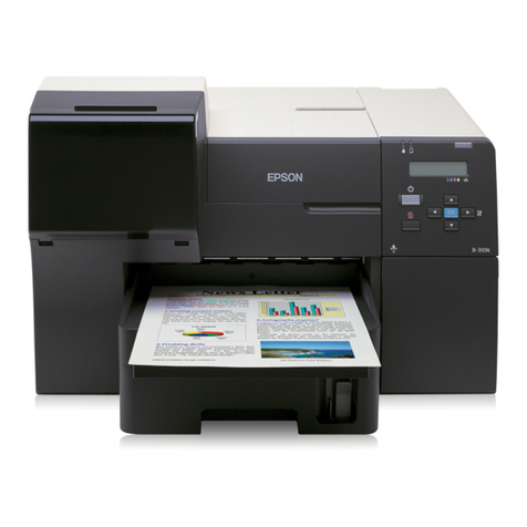 Epson B-310N - Business Color Ink Jet Printer User manual