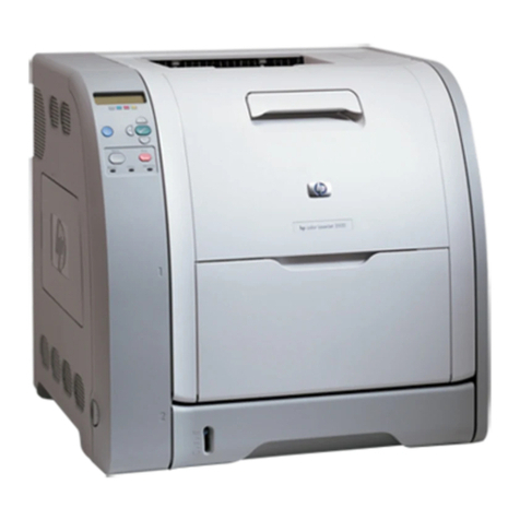HP 3500 - Color LaserJet Laser Printer manual