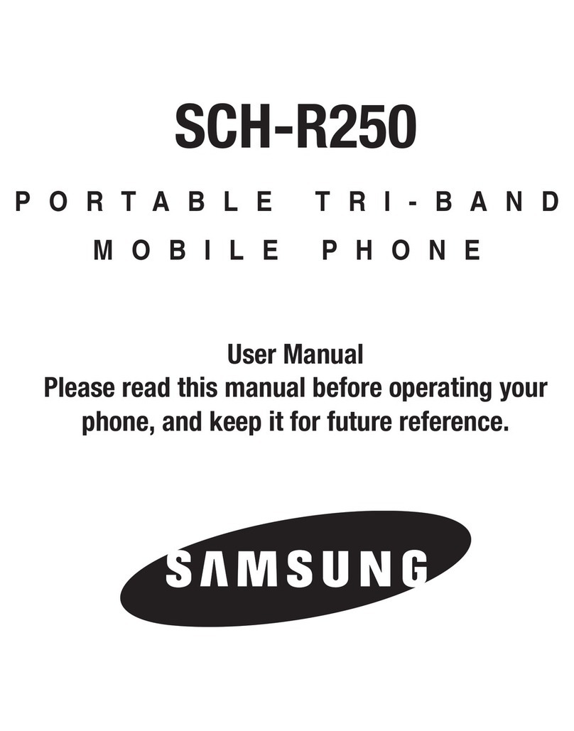 Samsung SCH-R250 User manual Samsung SCH-R250 User manual