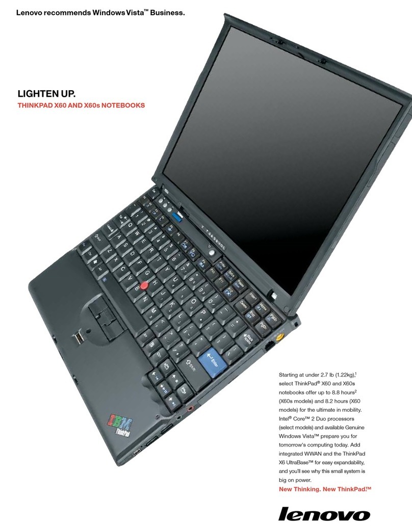 Lenovo 1706B8U User manual