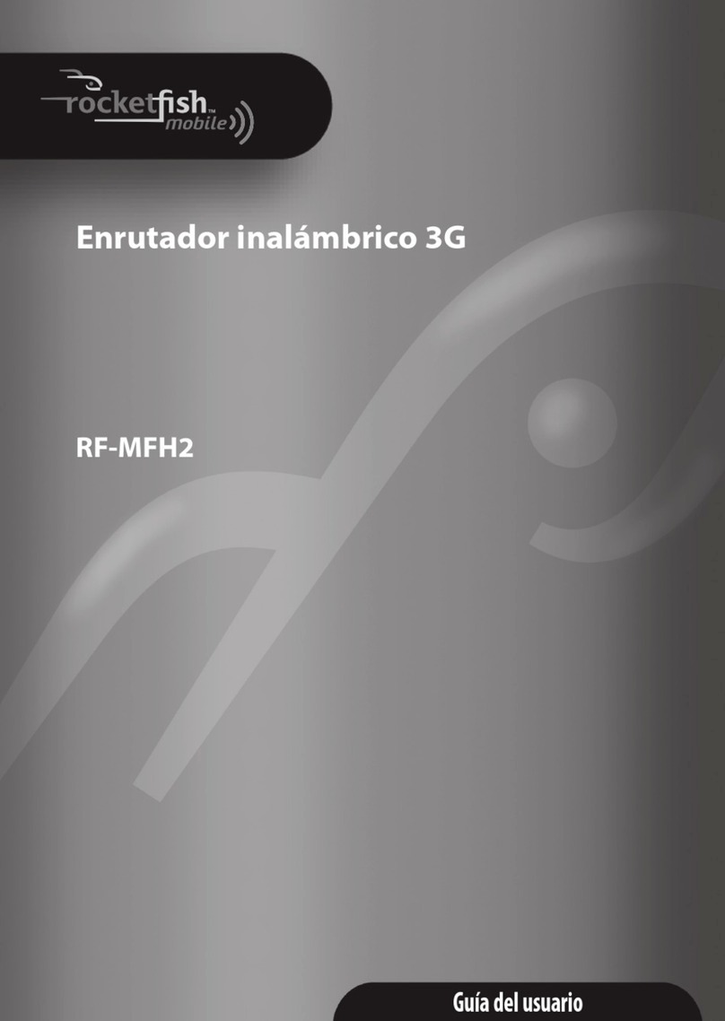 Rocket Fish MiFi RF-MFH2 Guía del usuario