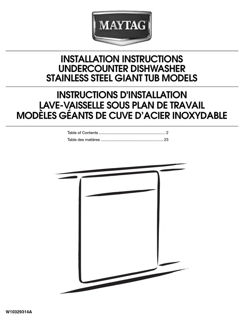 Maytag MDB7759AWB User manual