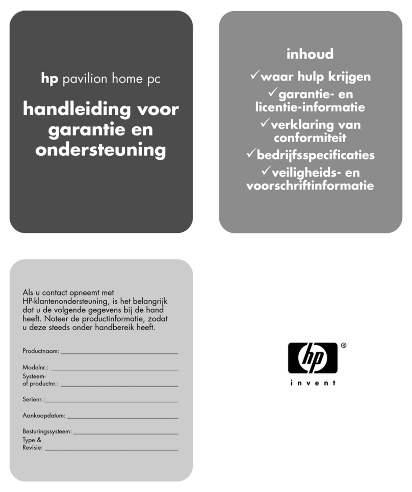 HP A320m - Pavilion - 256 MB RAM Installation instructions