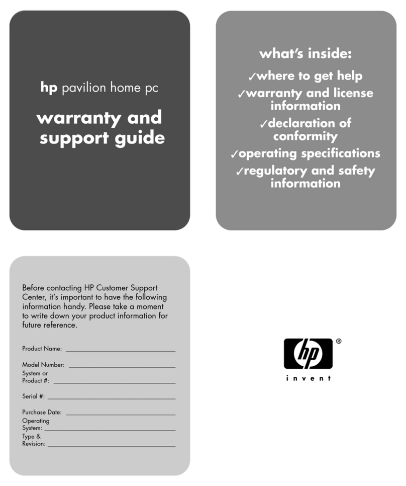HP A524x - Pavilion - 512 MB RAM Installation instructions