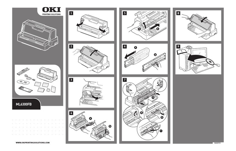Oki ML6300FB User manual Oki ML6300FB User manual