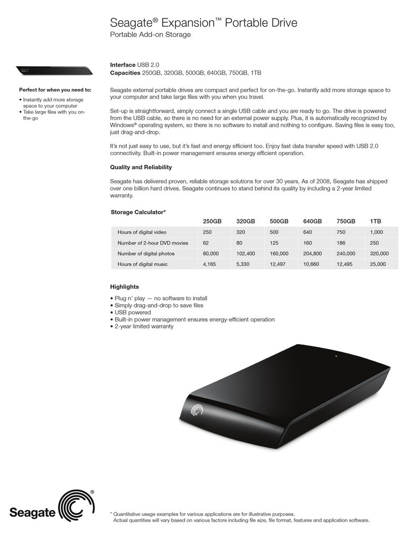 Seagate Expansion User manual