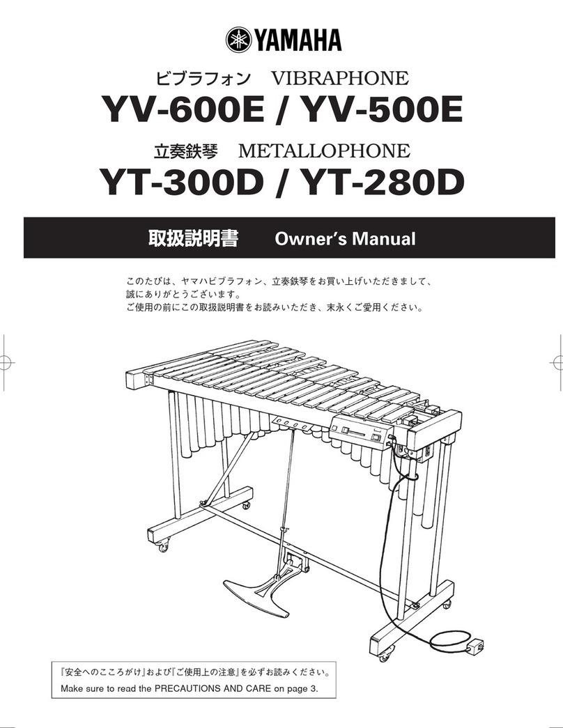 Yamaha YT-280D owner's manual