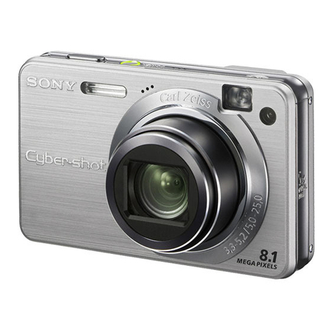 Sony DSC-W150/G Assembly instructions