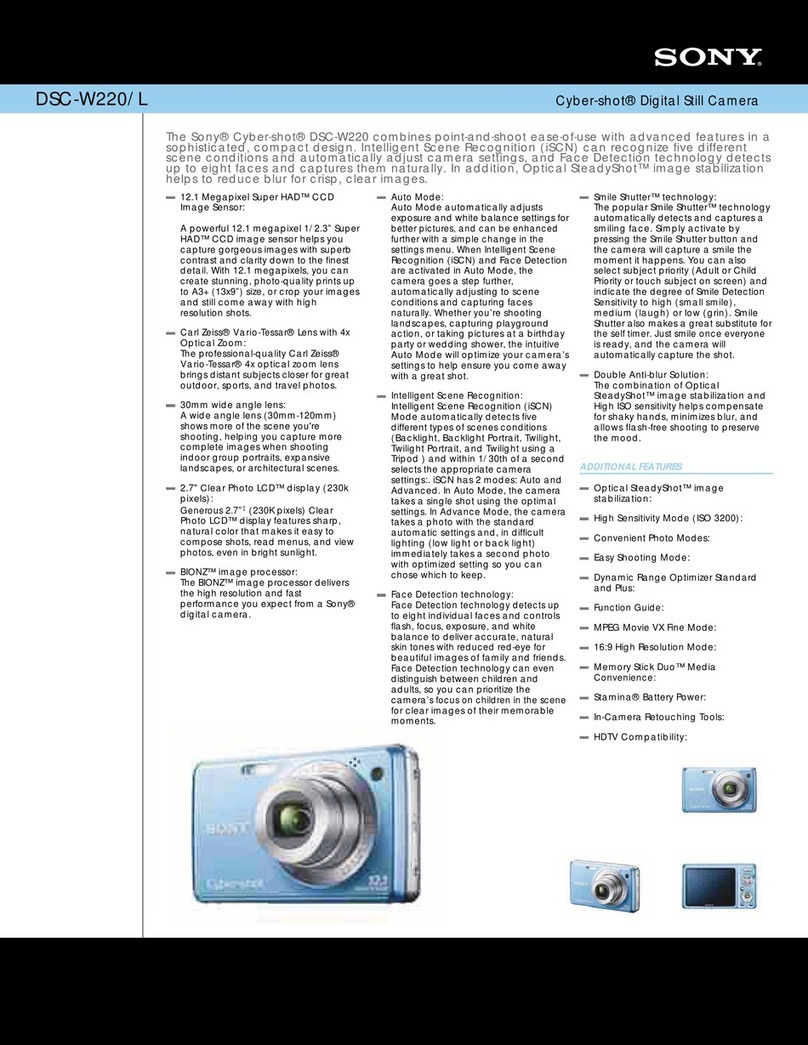 Sony DSC-W220/L User manual