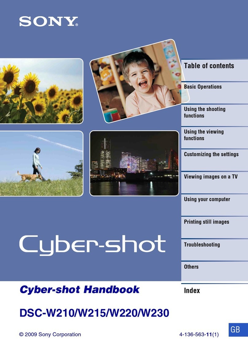 Sony DSC-W220/B User manual Sony DSC-W220/B User manual