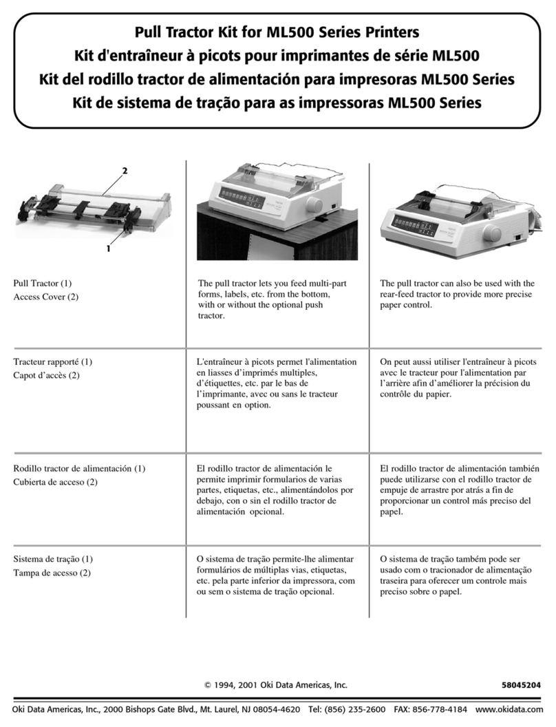 Oki ML520n manual