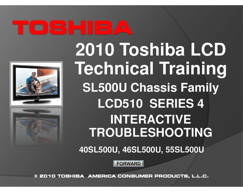 Toshiba 46SL500U Installation guide Toshiba 46SL500U Installation guide