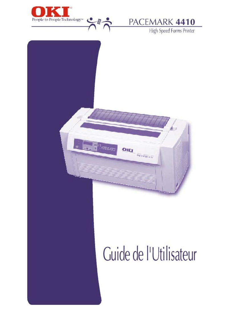 Oki Pacemark PM4410 Quick start guide