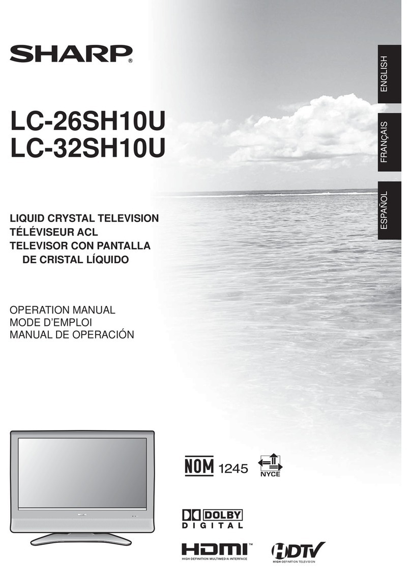 Sharp LC-32SH10U User manual