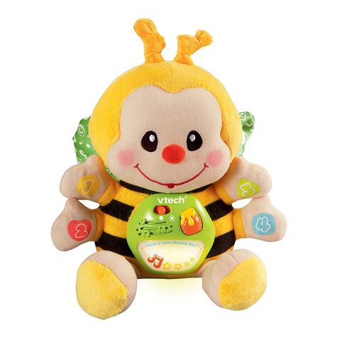 V-tech Touch & Learn Musical Bee User manual