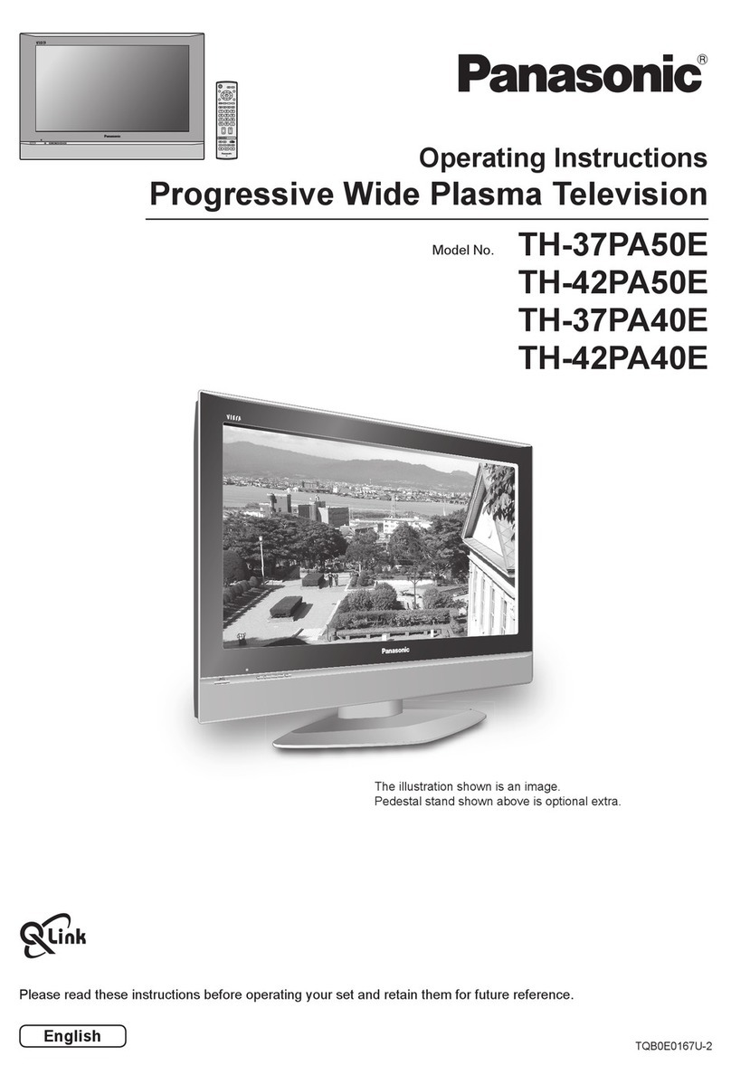 Panasonic TH-42PA50E User manual