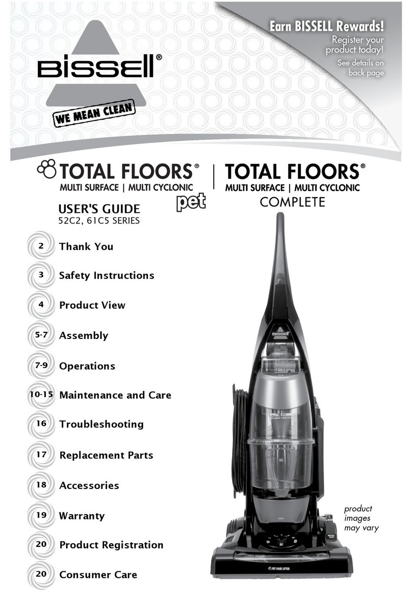 Bissell Total Floors Pet user guide