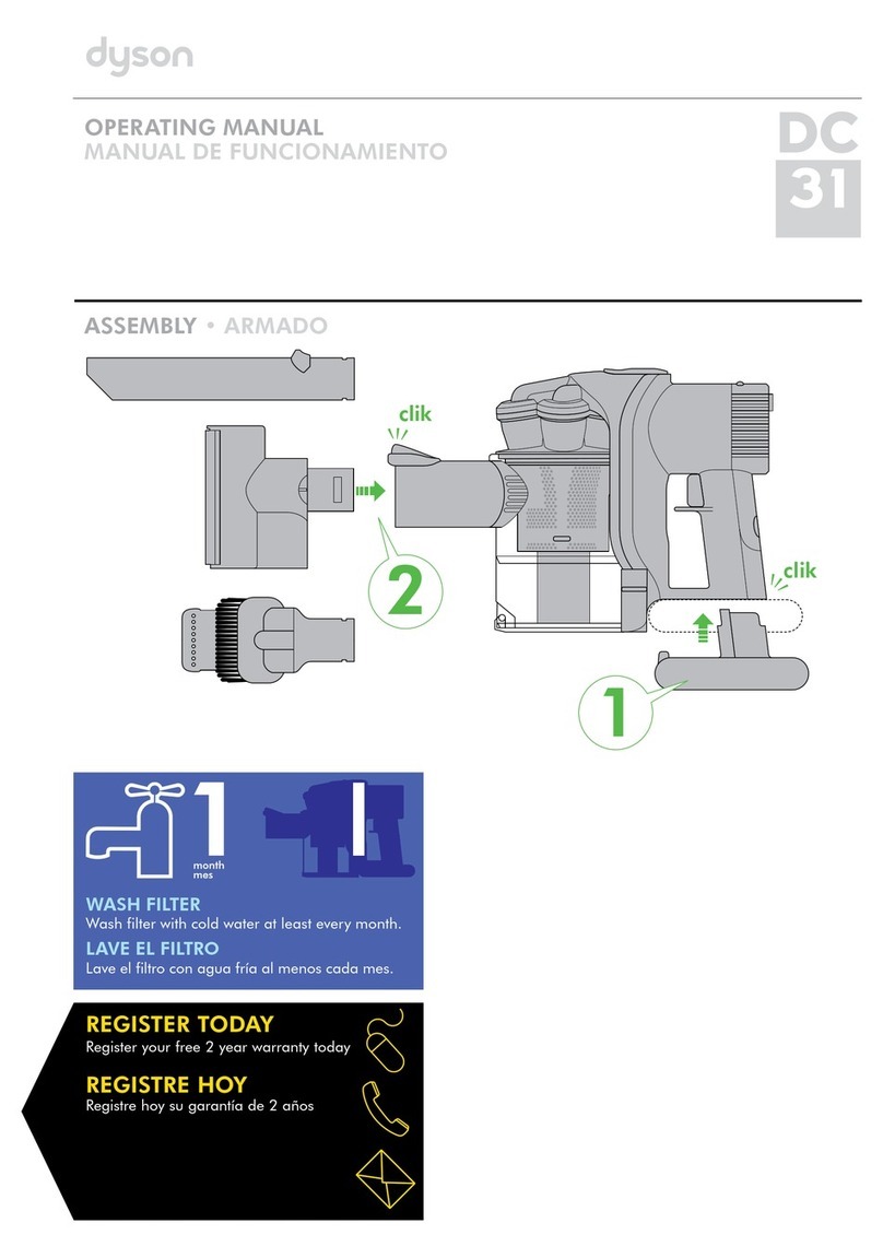 Dyson DC31 User manual