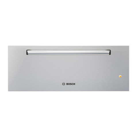 Bosch HWD2720UC User manual