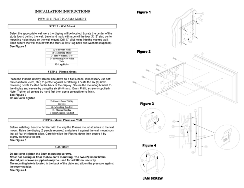 Pioneer PWM-6111 installation instructions