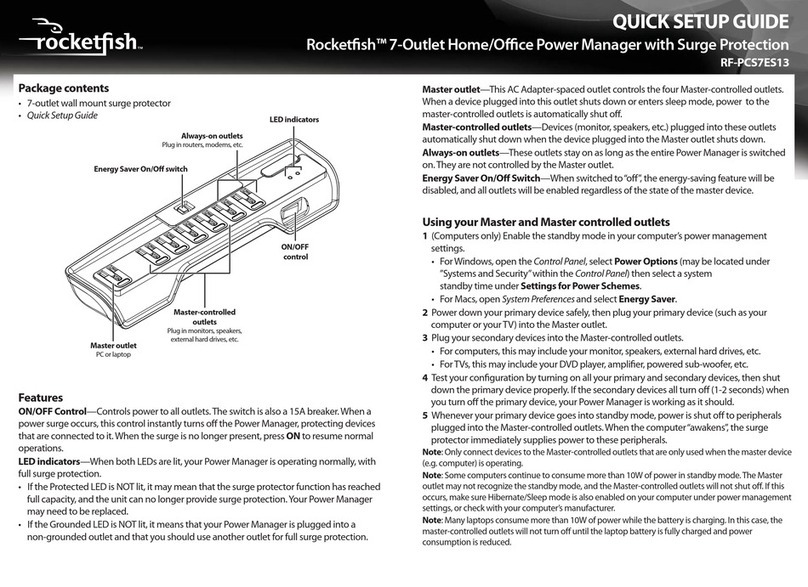 Rocket Fish RF-PCS7ES13 User manual Rocket Fish RF-PCS7ES13 User manual