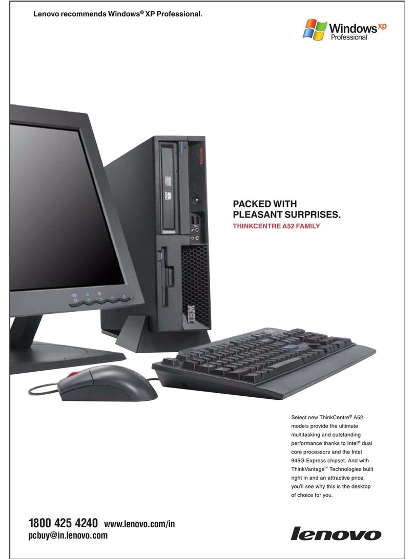 Lenovo 828747F User manual