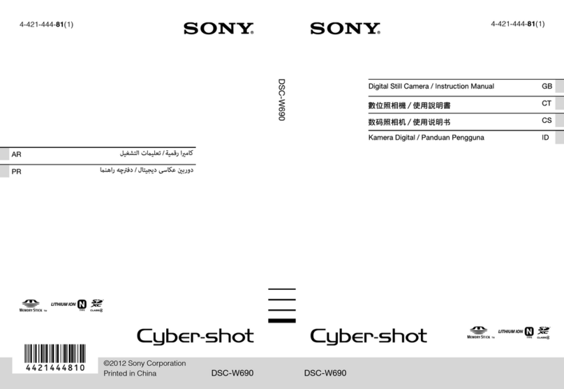 Sony Cyber-shot DSC-W690 User manual