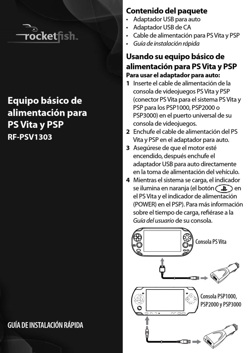 Rocket Fish RF-PSV1303 Guía De Instalación Rápida