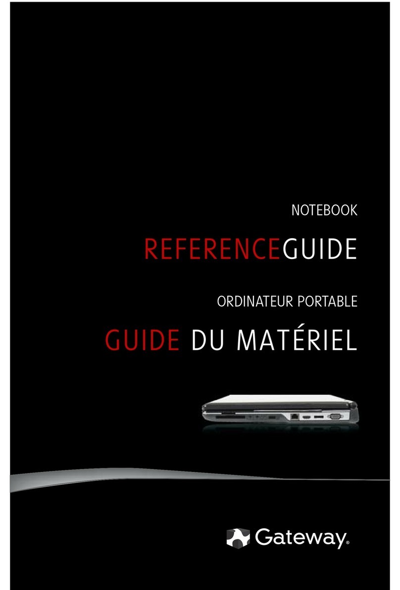 Gateway P-6313h User manual