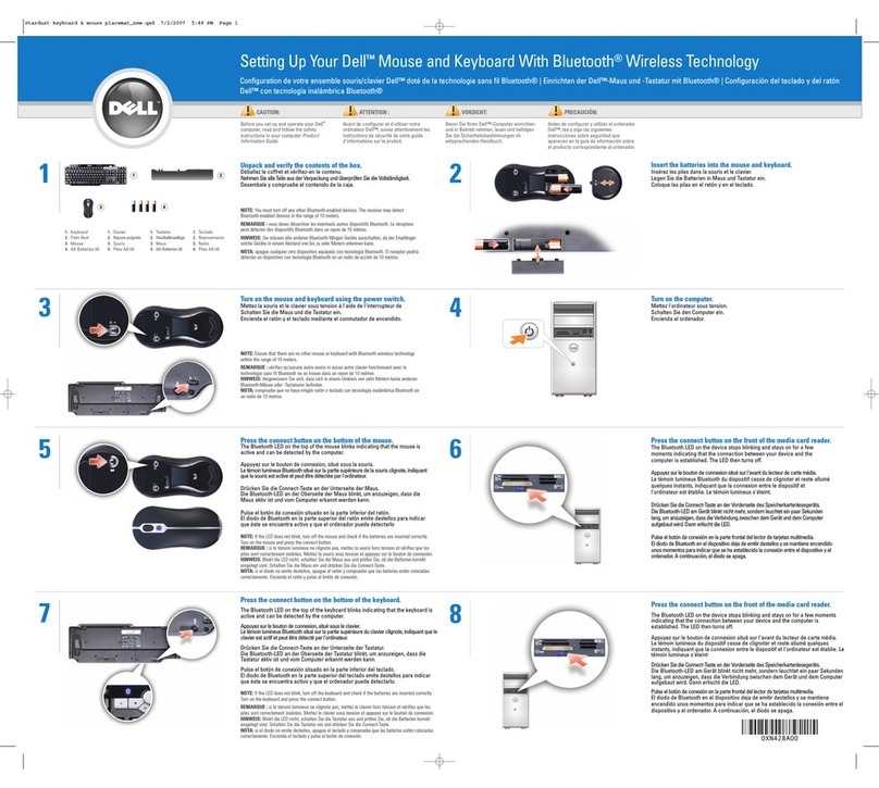 Dell studio XPS Technical manual