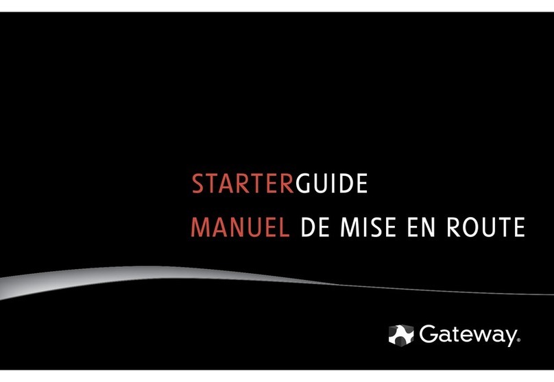 Gateway MT6704h Safety guide