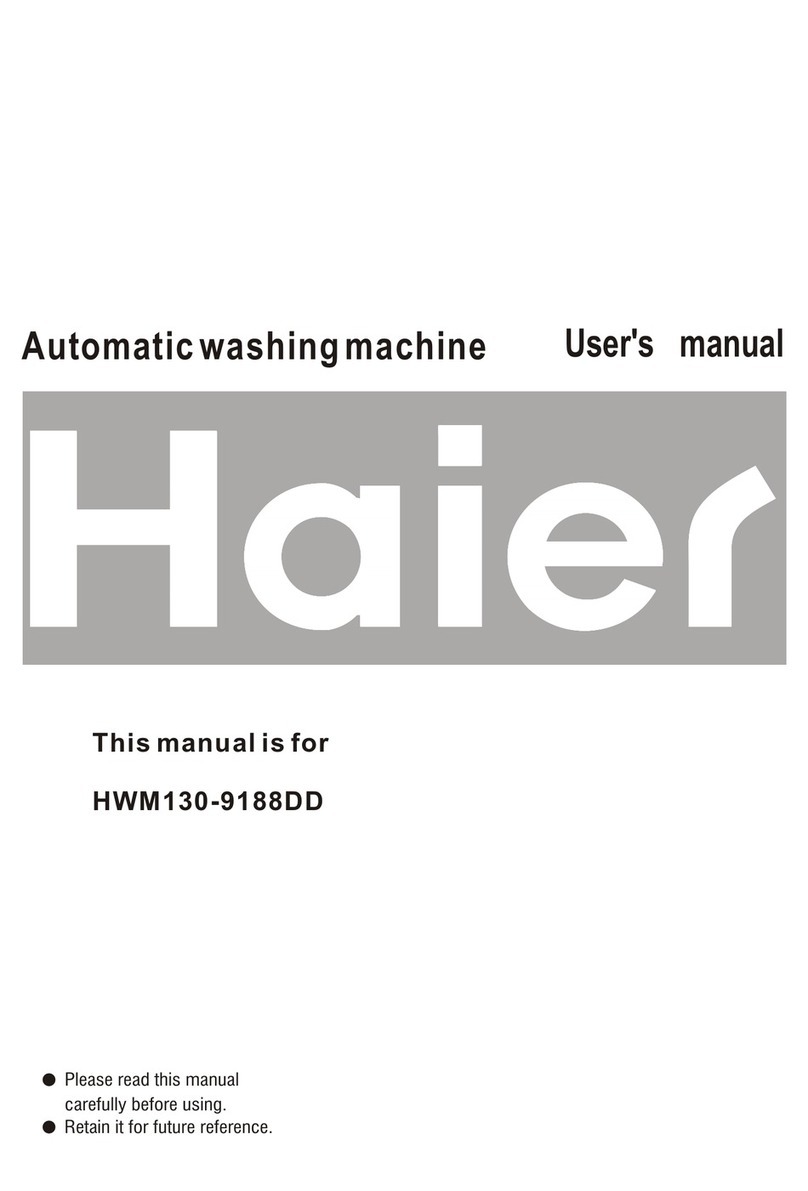 Haier HWM130-9188DD user manual
