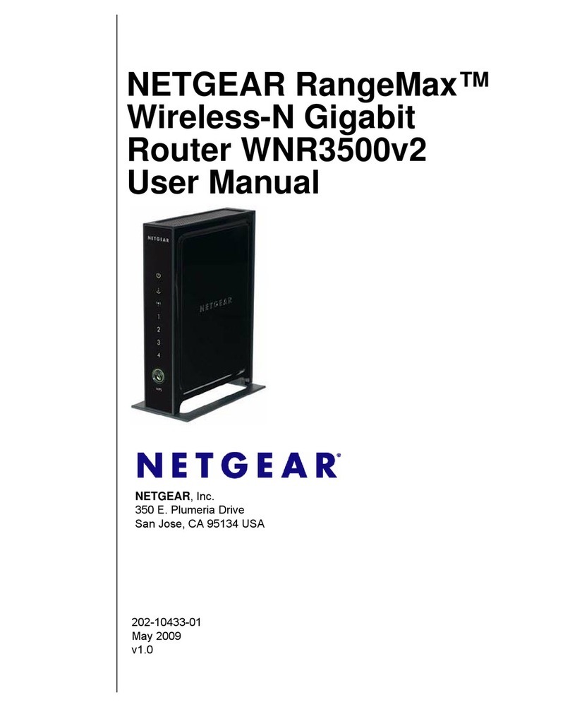 NETGEAR WNR3500v2 - RangeMax Wireless N Gigabit... User manual