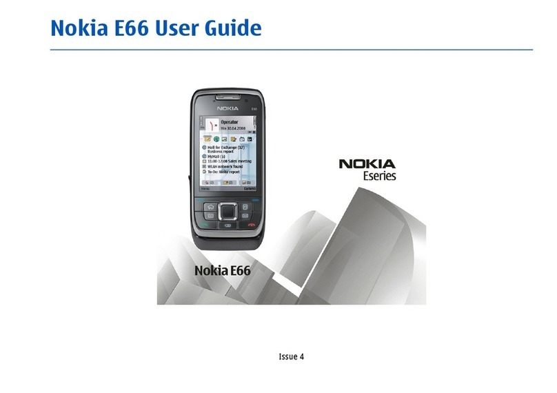 Nokia E66 - E66 - Cell Phone User manual