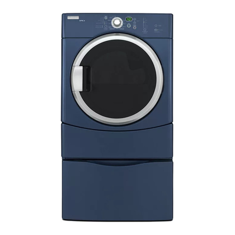 Maytag MEDZ600TE - Epic Z Front Load Electric Dryer User manual