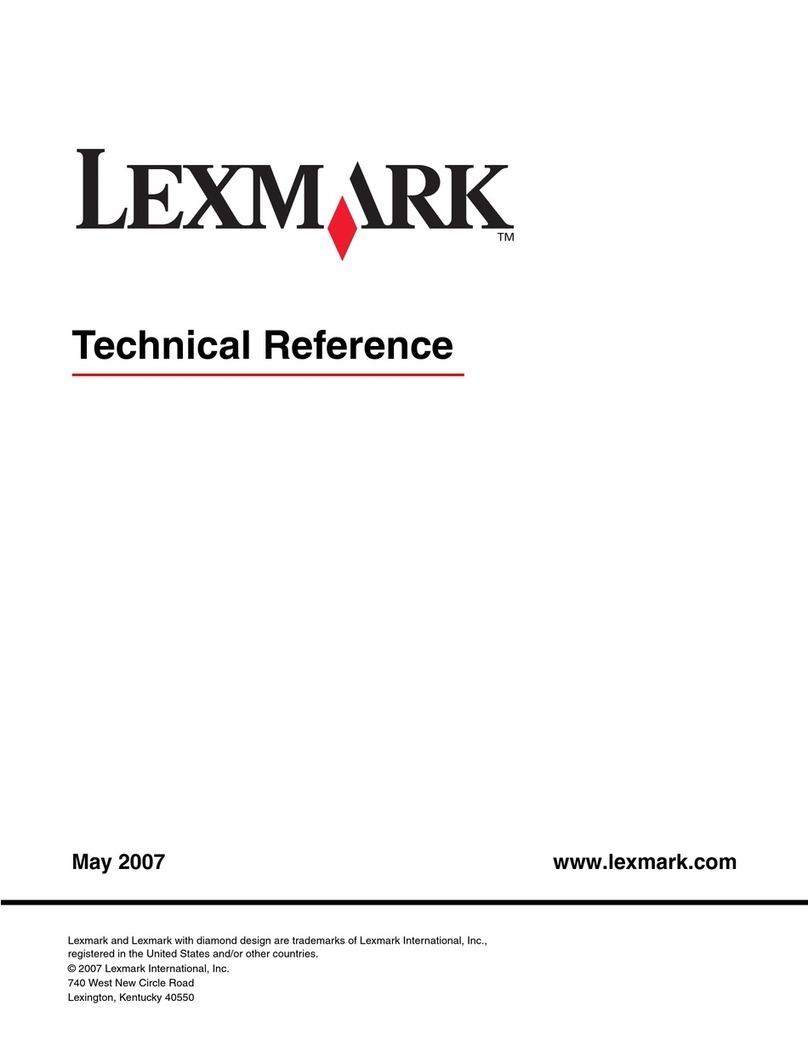 Lexmark 33S0300 - Mono Chrome Laser Printer Service manual