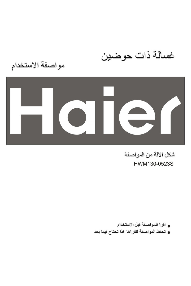 Haier HWM130-0523S User manual