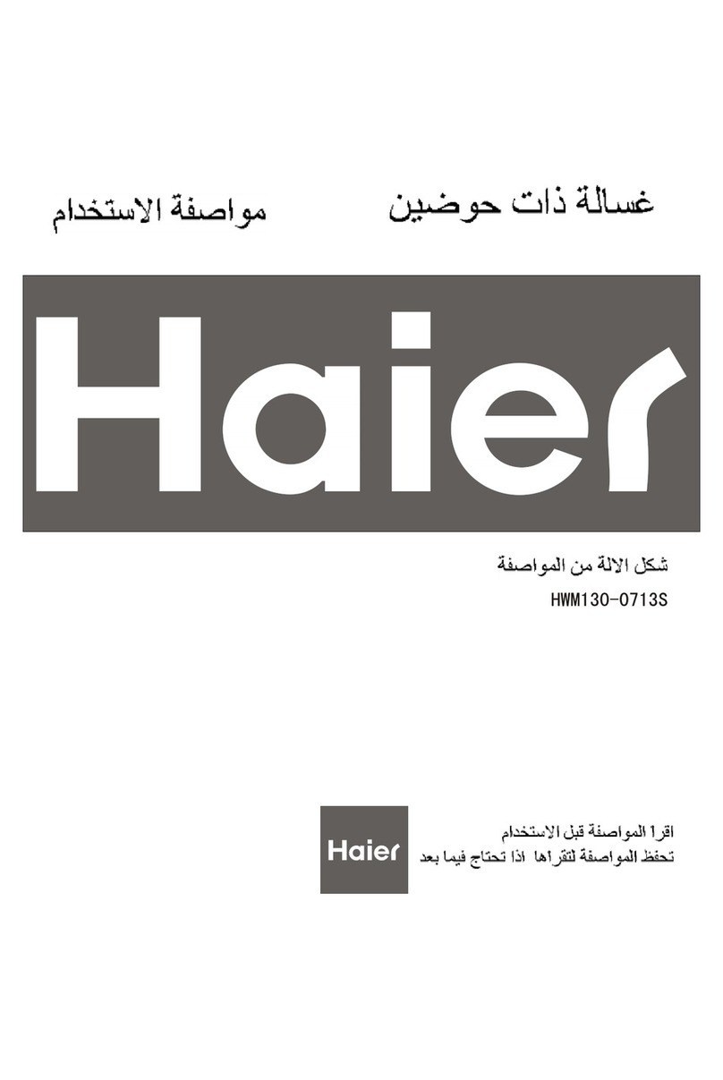 Haier HWM130-0713S user manual