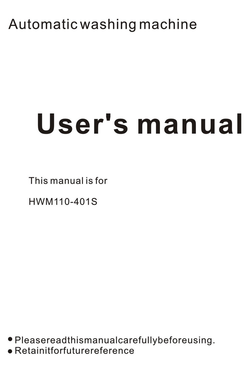 Haier HWM110-401S User manual