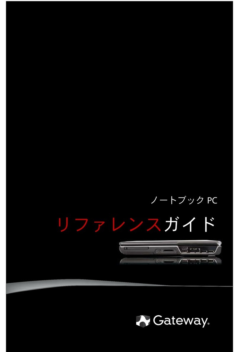 Gateway MT6015j User manual