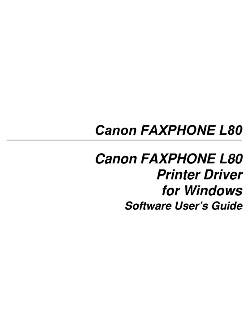 Canon 9192A006 - FAXPHONE L80 B/W Laser Safety guide