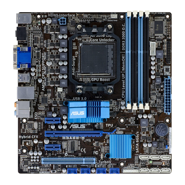 Asus M5A88-M EVO User manual