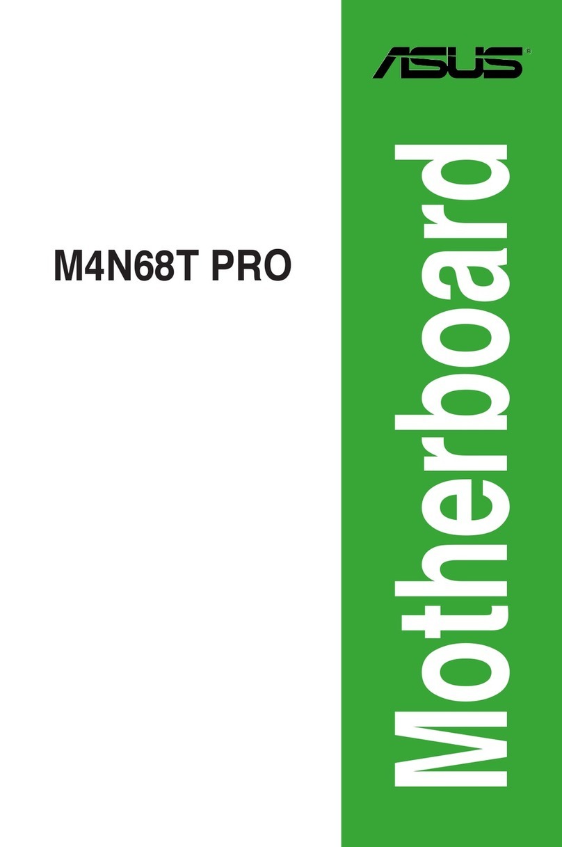 Asus M4N68T PRO User manual