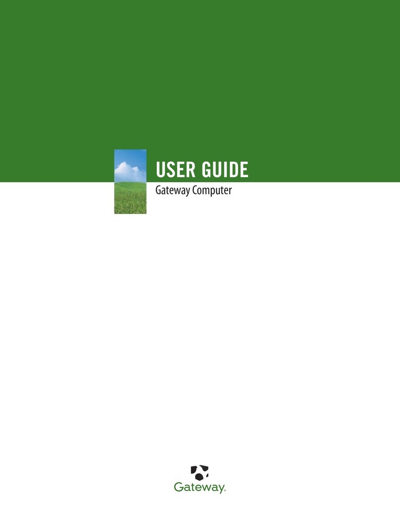 Gateway MX6211b User manual