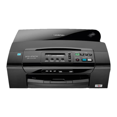 Brother DCP-375CW Quick start guide