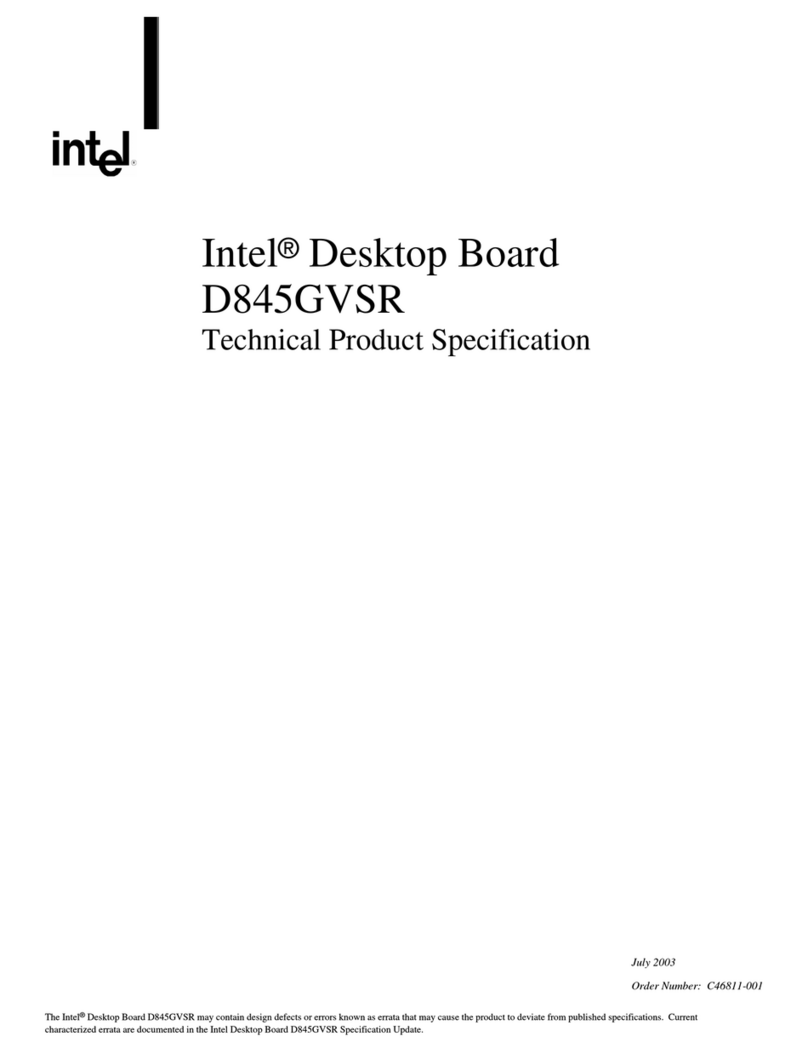 Intel BOXD845GVSR User manual