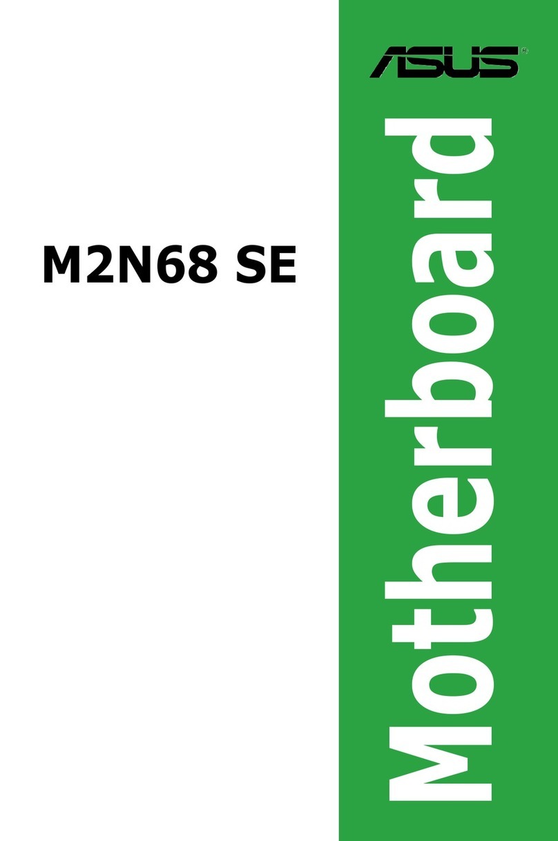 Asus M2N68 SE User manual