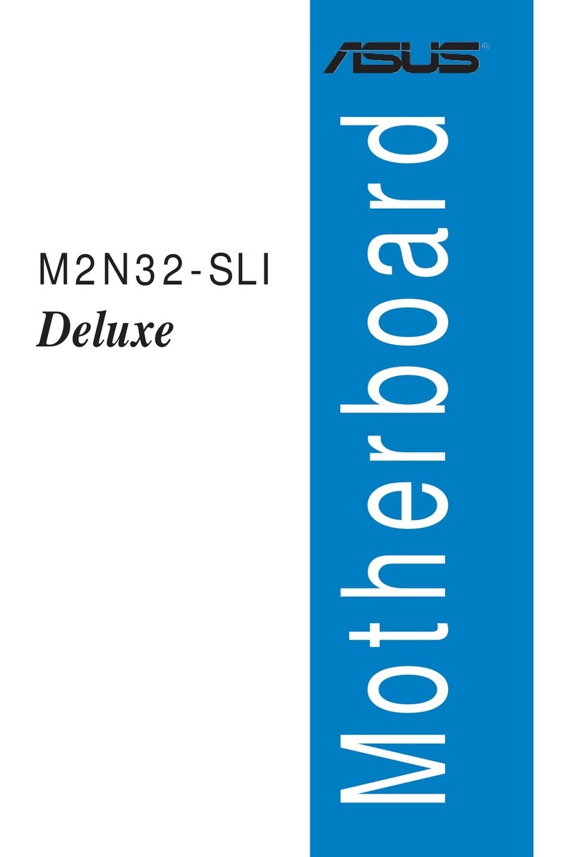 Asus M2N32-SLI Deluxe Wireless Edition user guide Asus M2N32-SLI Deluxe Wireless Edition user guide
