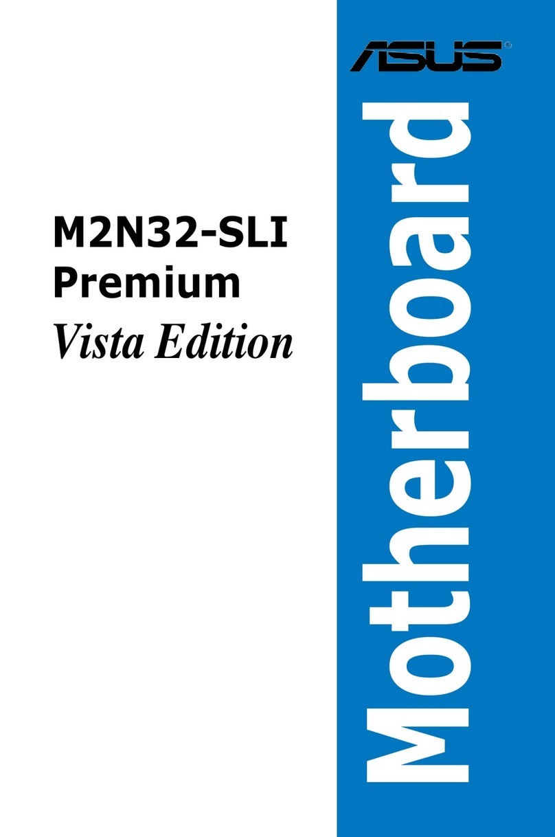 Asus M2N32-SLI PREMIUM VISTA user manual