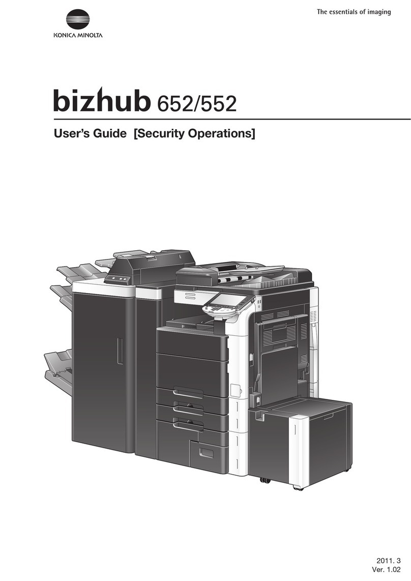 Konica Minolta bizhub 552 user guide